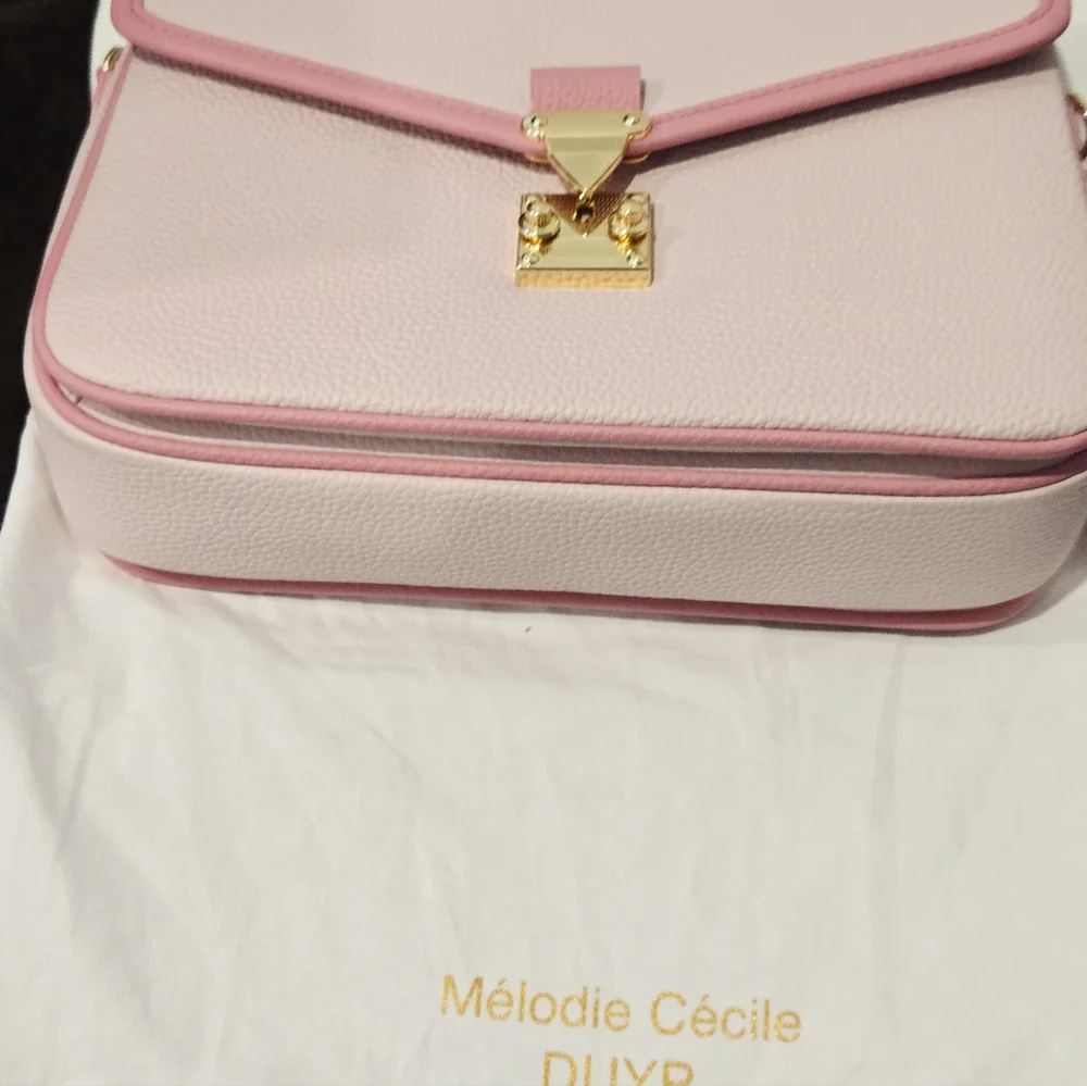 Melodie Cecicle DUYP Paris 15 Satchel Crossbody ( FRANCE) RARE FIND - Picture 10 of 12